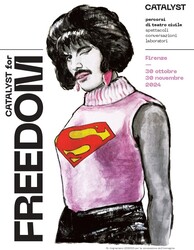 Davanti volantino A5 tagliato